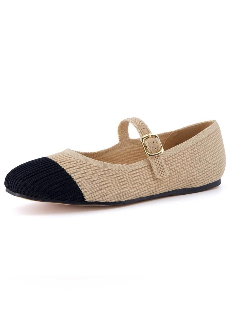 CUSHIONAIRE Petal Mary Jane Knit Flats | 8.5